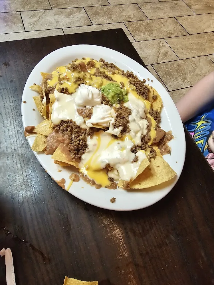 Meat and Beans Nachos